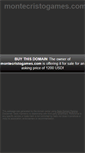 Mobile Screenshot of montecristogames.com